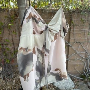 Theory silk/spandex tank shell